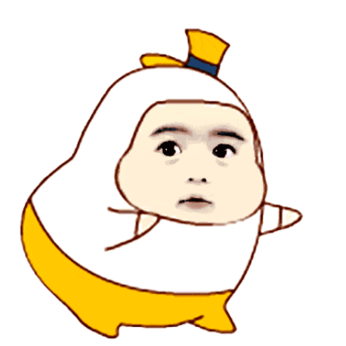 努力的雪